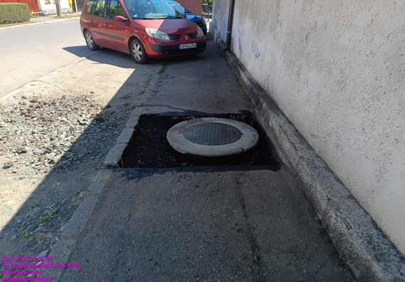 Refacere carosabil în zona căminului de apometru, str. I.M. Klein (mun. Deva)