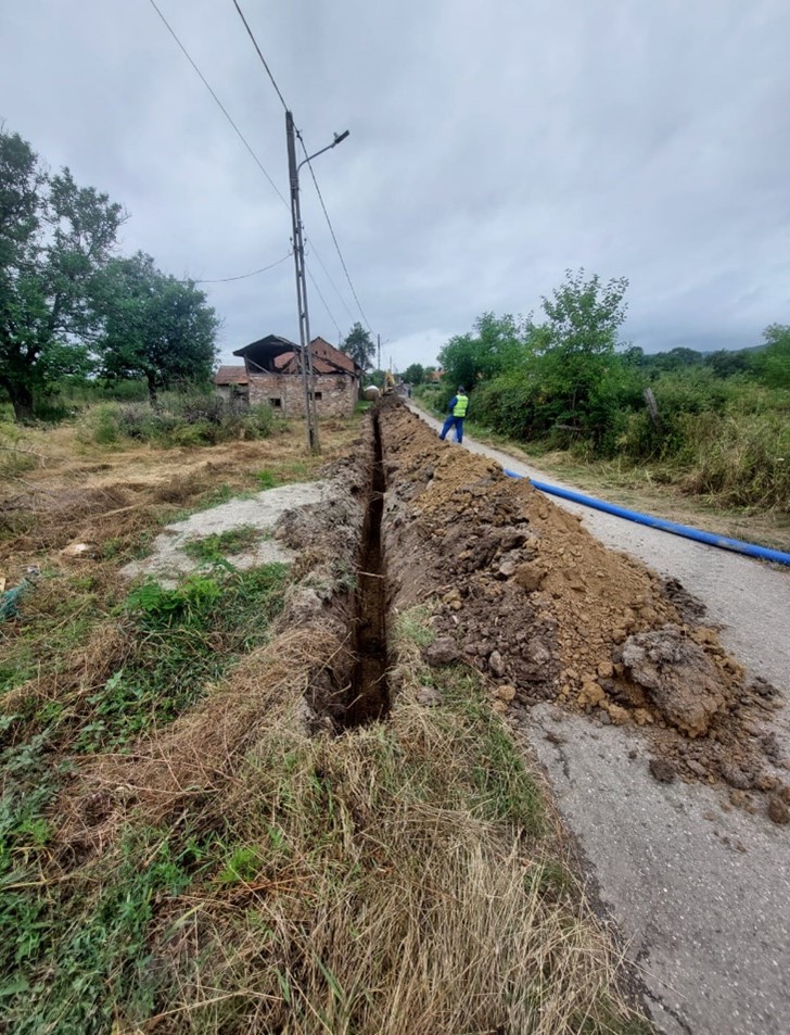 Montare conductă - UAT Ilia, str. 6 Bacea