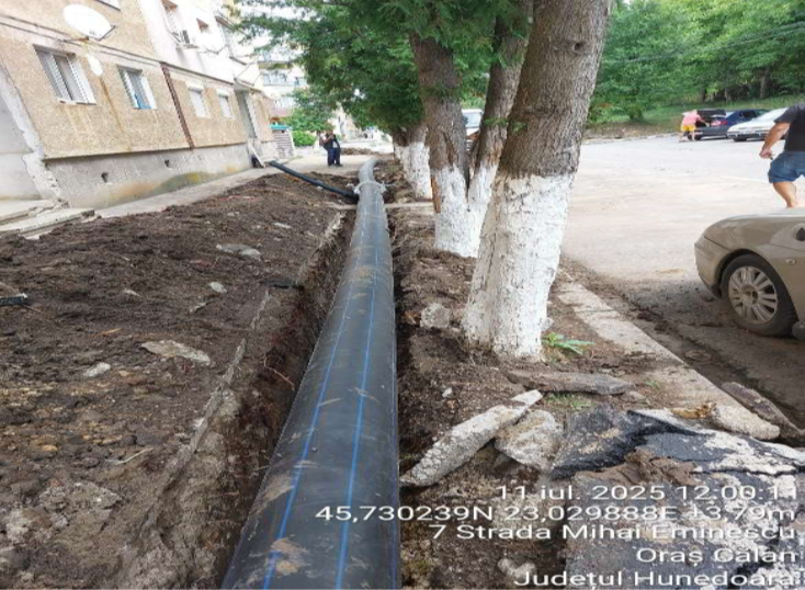 UAT Calan str. Mihai Eminescu