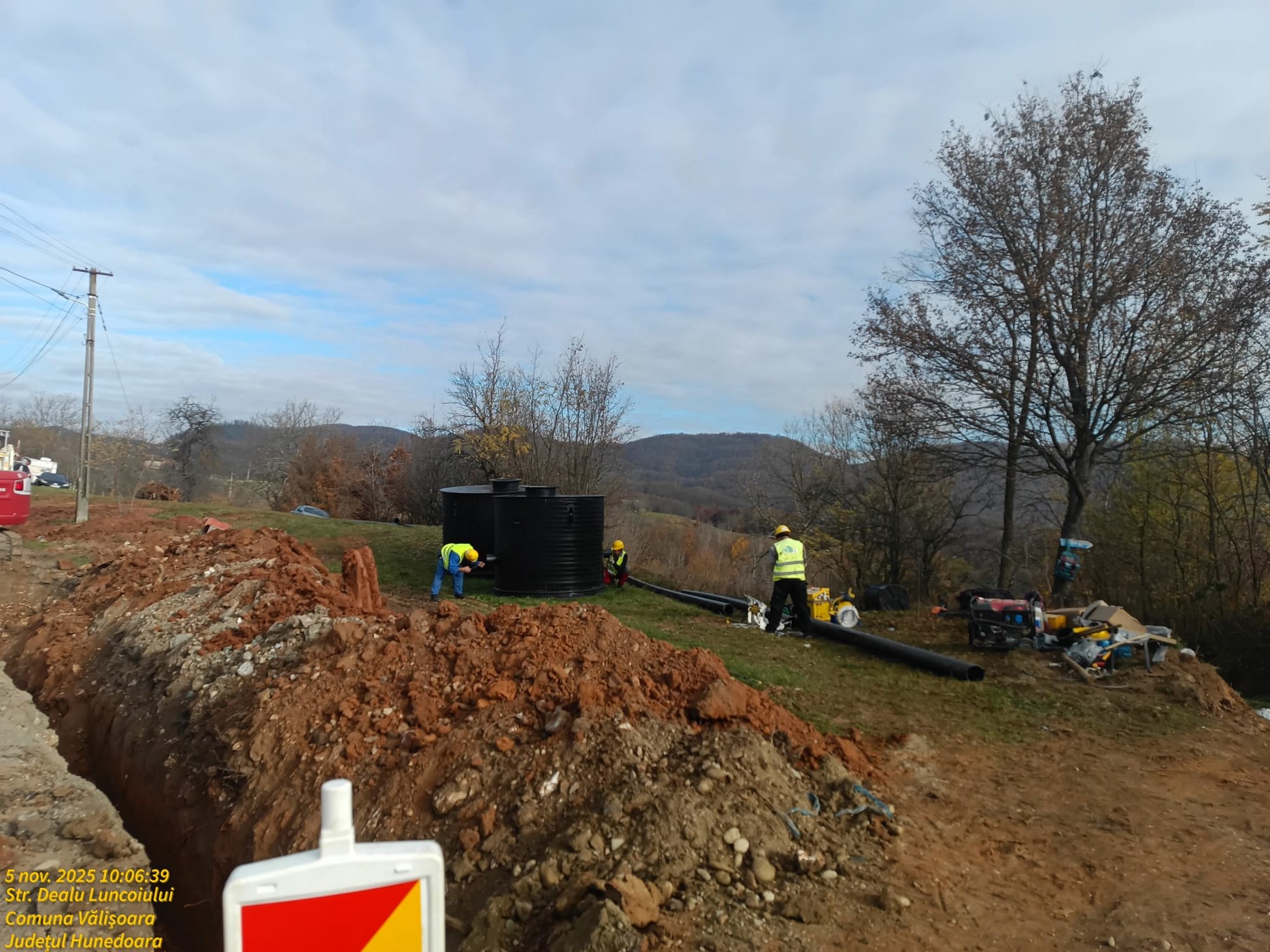 Începere lucrări Ribița