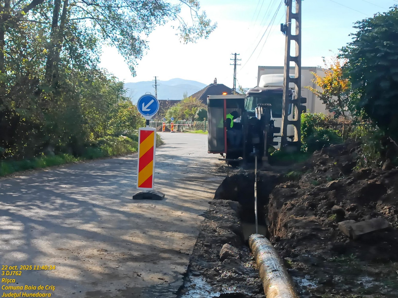 Începere lucrări Vălișoara