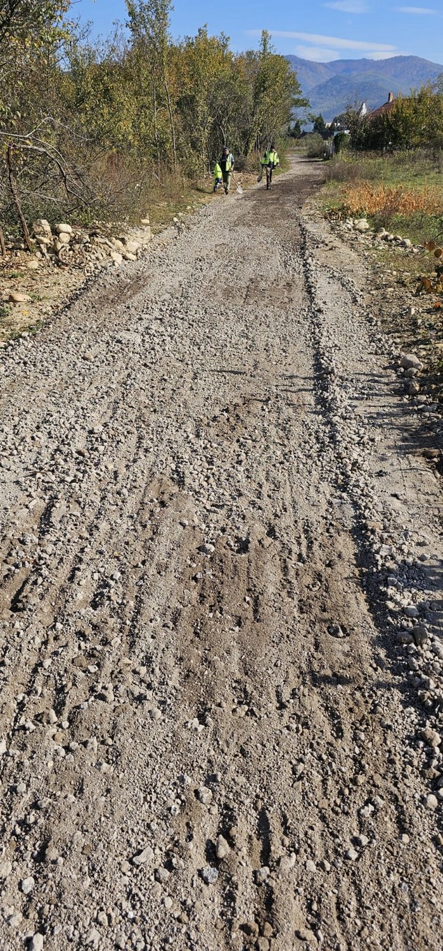 Refacere sistem rutier – piatră spartă