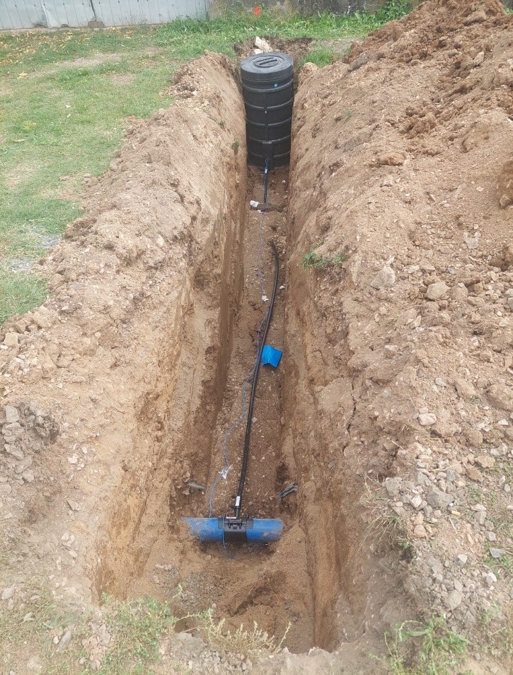 Montare branșamente – UAT Zam, str. 13 Pojoga