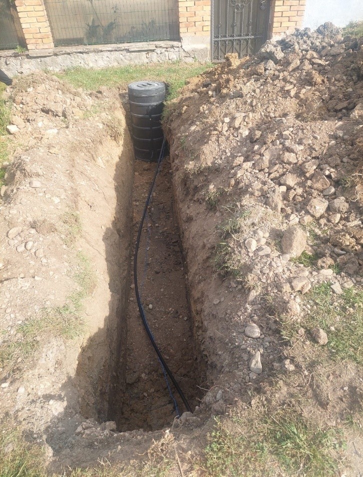 Montare branșamente – UAT Zam, str. 14 Pojoga