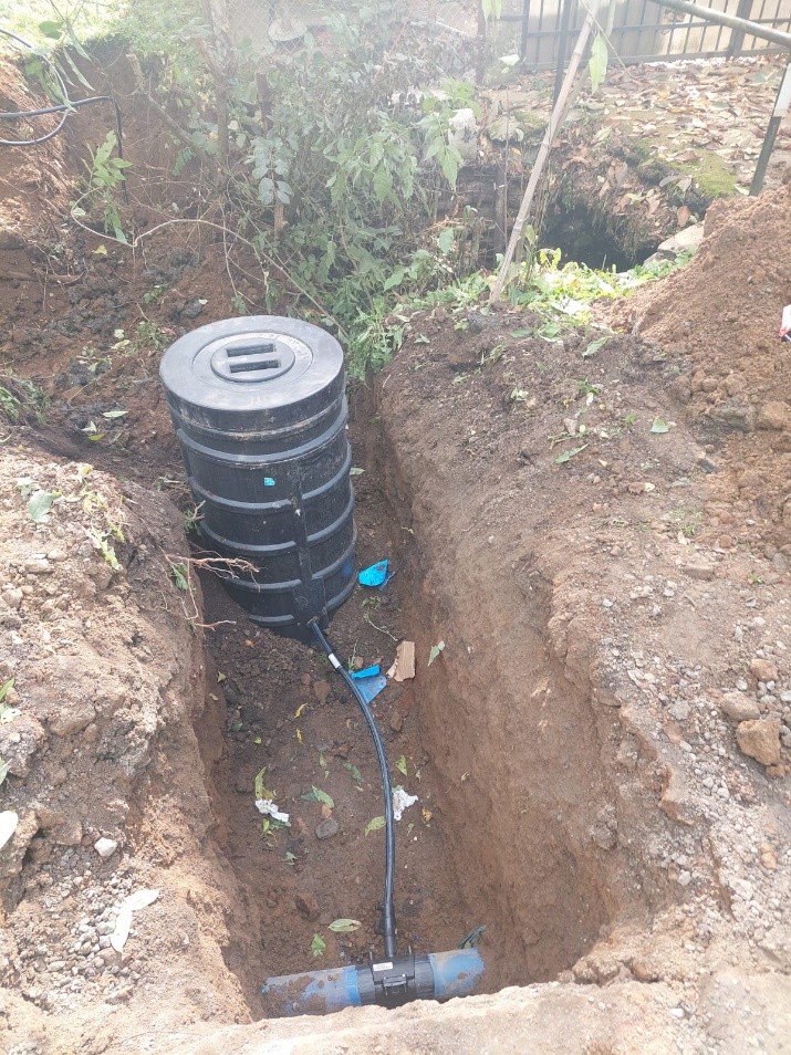 Montare branșamente – UAT Zam, str. 3 Zam