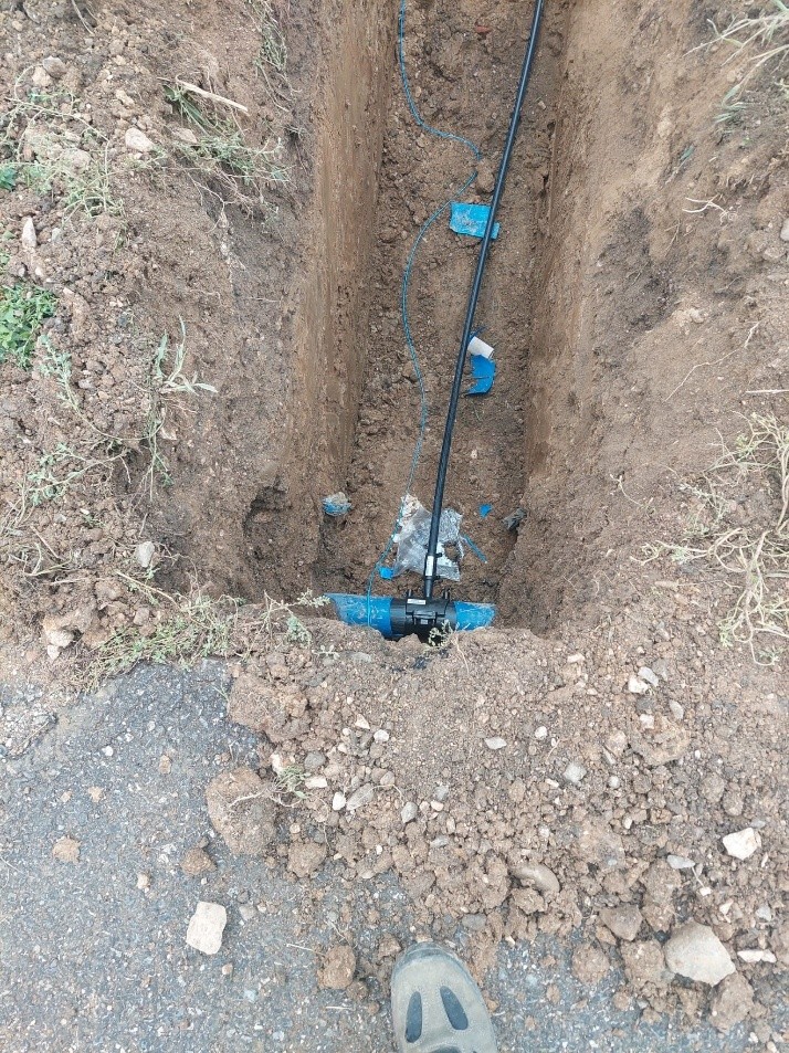 Montare branșamente – UAT Zam, str. 12 Sălciva