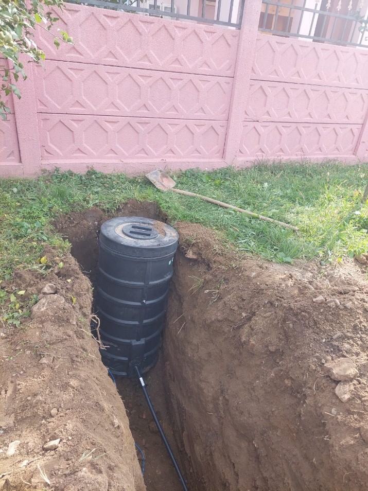 Montare branșamente – UAT Zam, str. 10 Sălciva