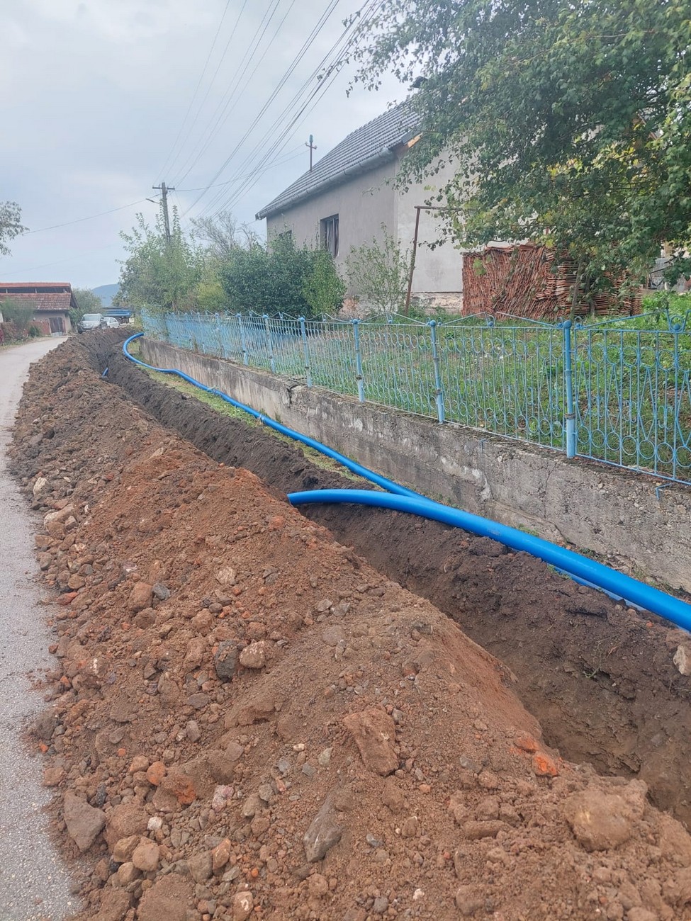 Montare conductă - UAT Zam, str. 9 Zam